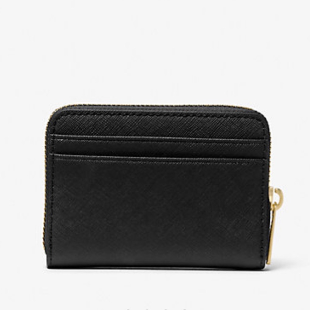Michael Kors Jet Set Travel Md Saffiano Leather Zip Around Wallet
Card Case Coin - Picture 3 of 16